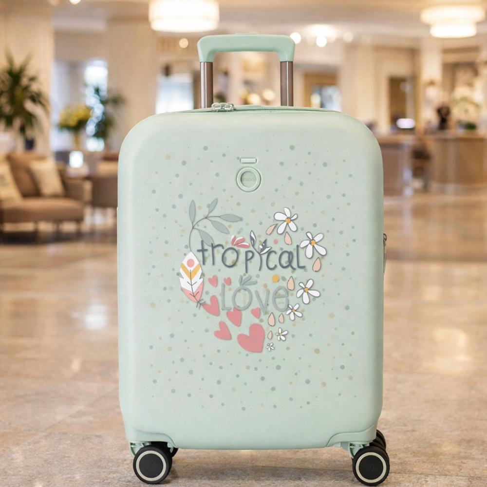 Lasten matkalaukku Enso Tropical Love Lasten matkalaukku Enso Tropical Love