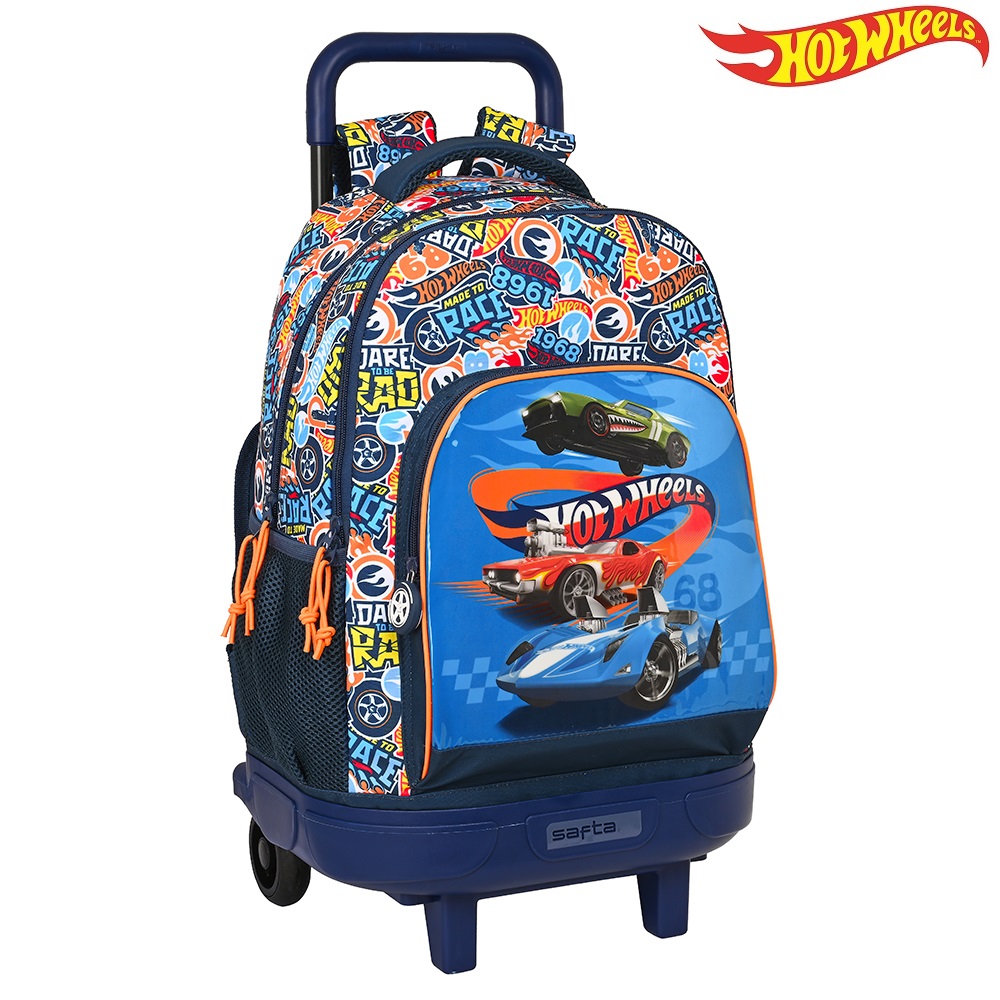 Lasten matkalaukku Trolley Backpack Hot Wheels Challenge
