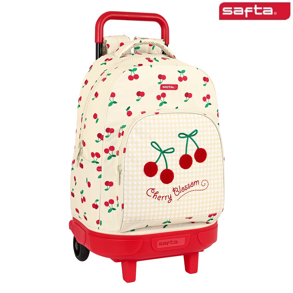 Lasten matkalaukku Trolley Backpack Safta Cherry