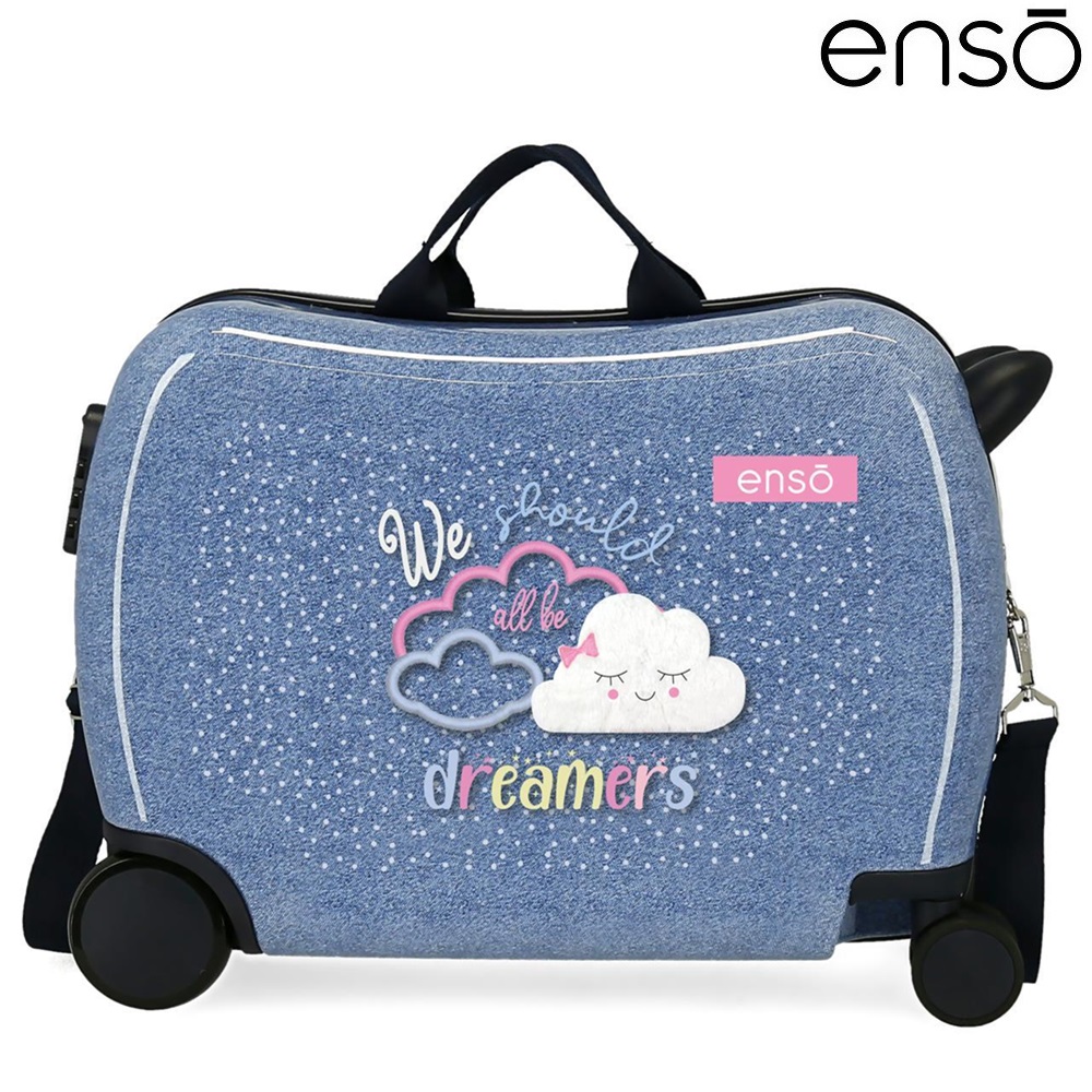 Lasten matkalaukku Enso Dreamers Denim Lasten matkalaukku Enso Dreamers Denim