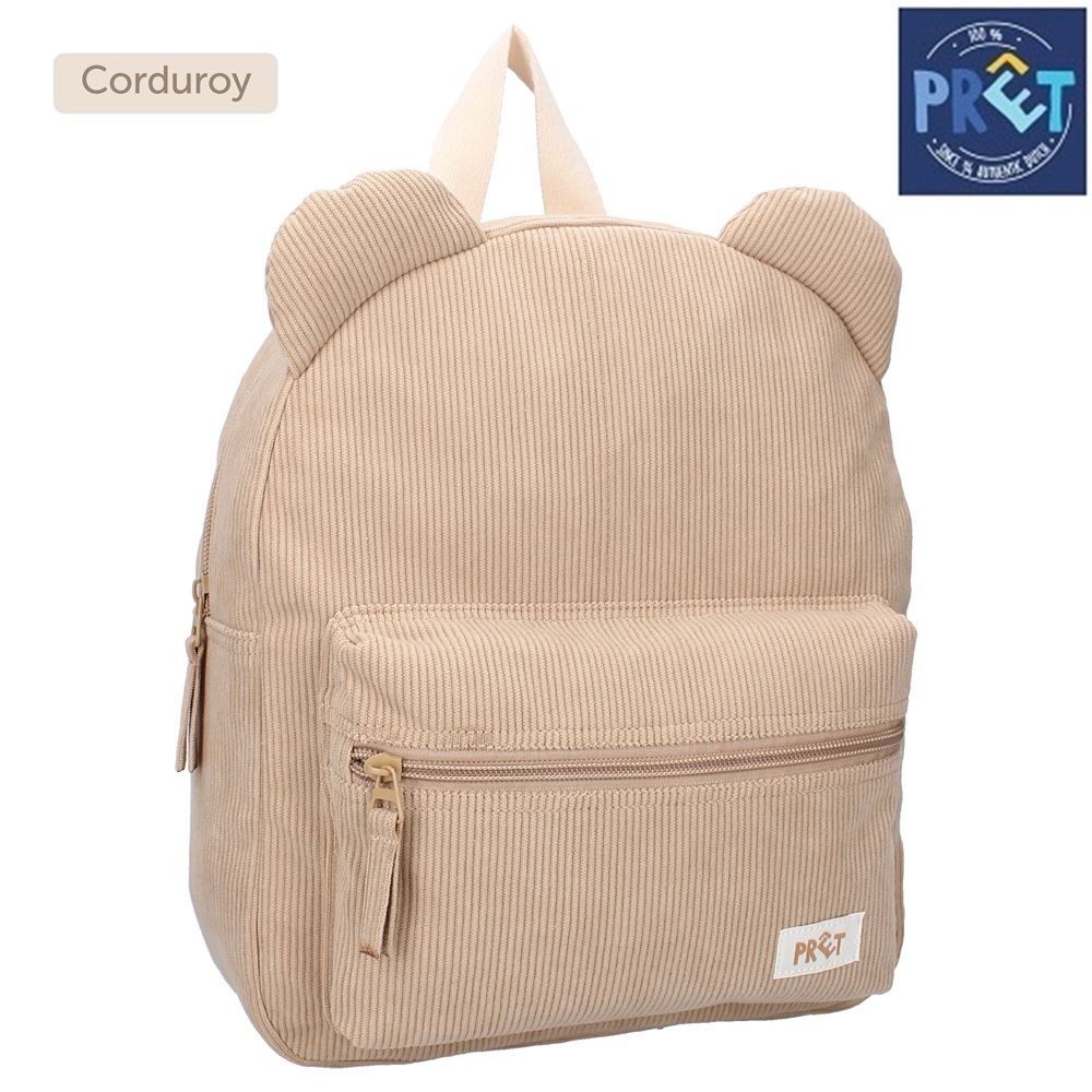 Lasten Reppu - Pret Ridge and Row Beige