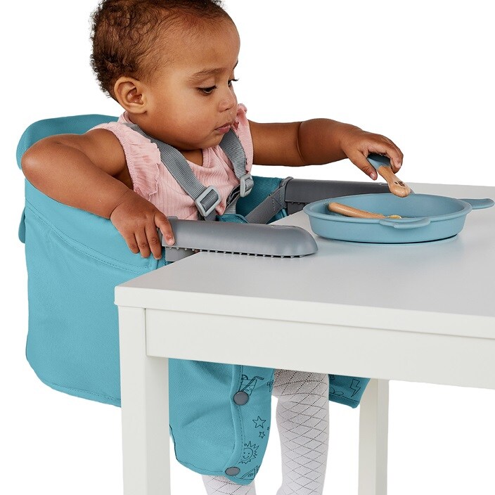Matkasyöttötuoli Trunki Clamp & Dine Blue