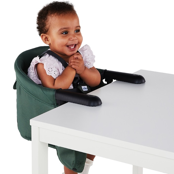 Matkasyöttötuoli Trunki Clamp & Dine Green