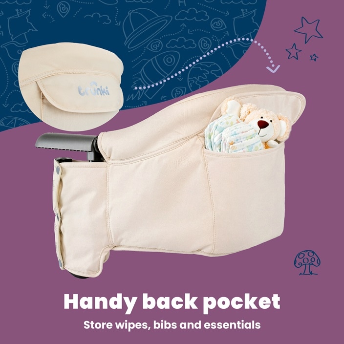 Matkasyöttötuoli Trunki Clamp & Dine Light