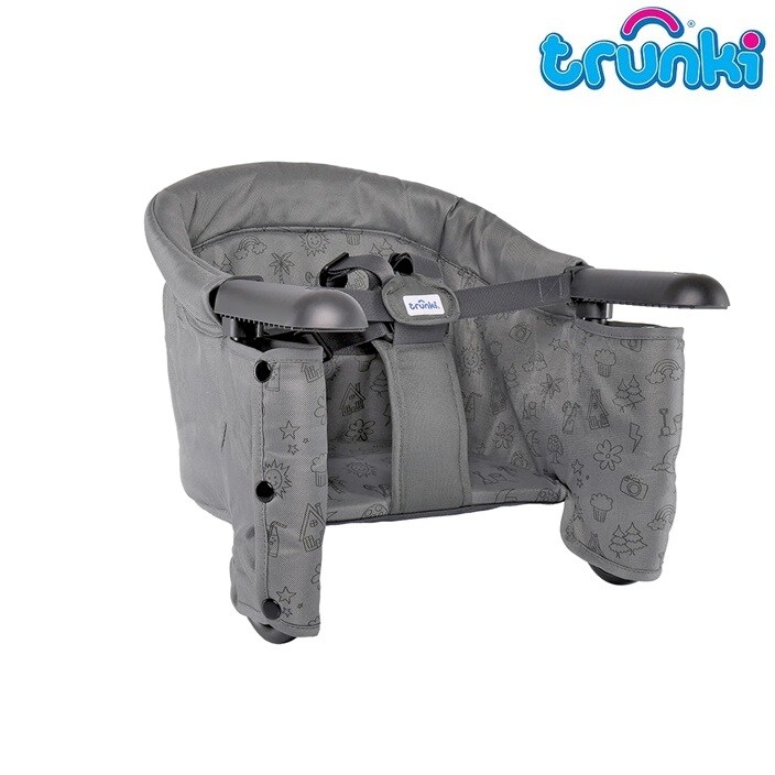 Matkasyöttötuoli Trunki Clamp Seat Grey
