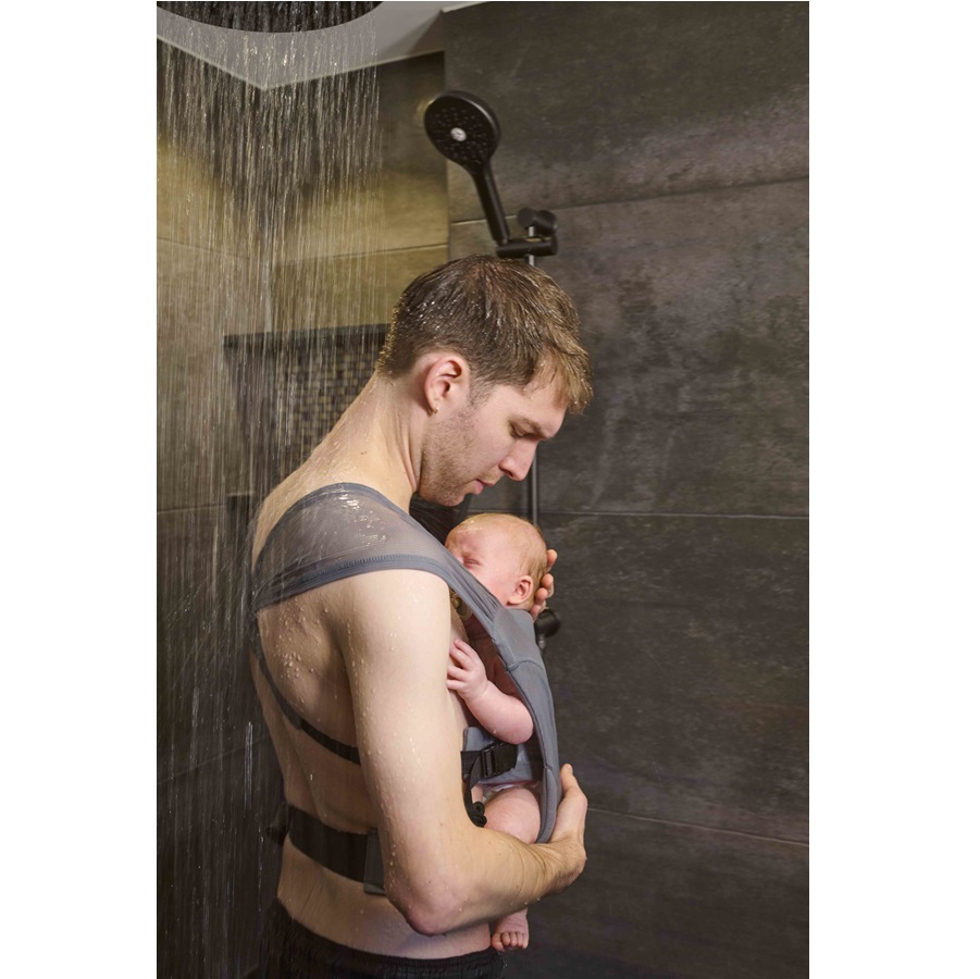 Vauvan suihkureppu ja kantoreppu Dooky Splash Carrier Musta