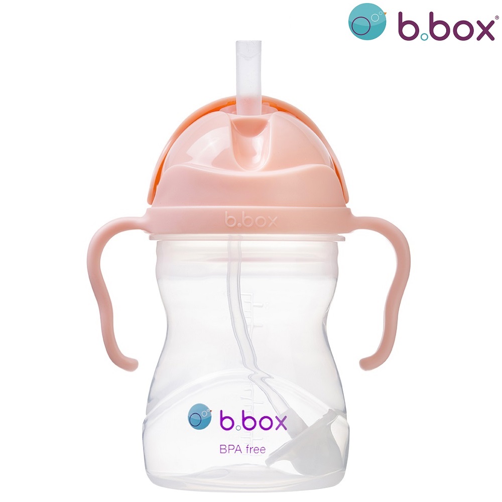 Vauvan pillimuki B.box Sippy Cup vaaleanpunainenlilaa