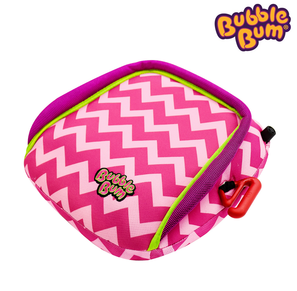 Turvaistuin ja istuinkoroke autoon Bubblebum Pink