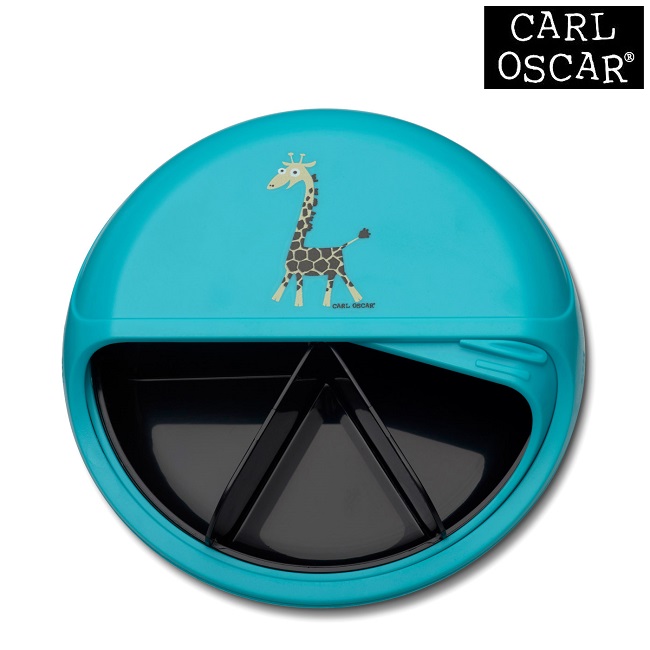 Snacksburk Carl Oscar SnackDISC Blue Giraffe