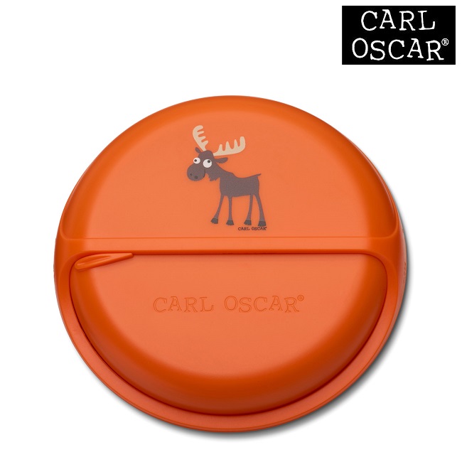Snacksburk Carl Oscar SnackDISC Orange Moose