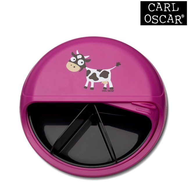 Snacksburk Carl Oscar SnackDISC Pink Cow