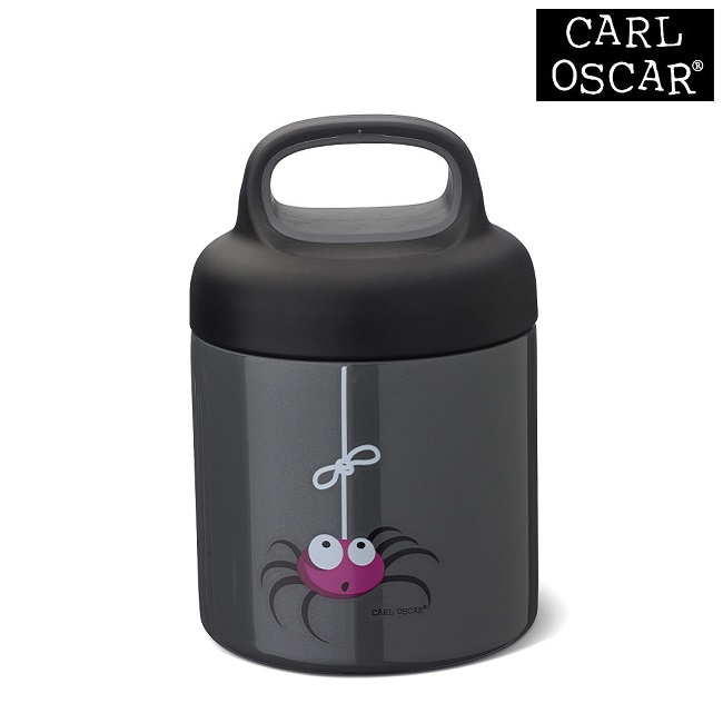 Lasten ruokatermos Carl Oscar Temp Foodjar Grey Spider
