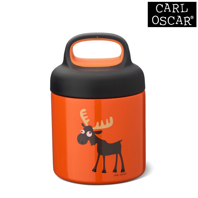 Lasten ruokatermos Carl Oscar Temp Foodjar Orange Moose