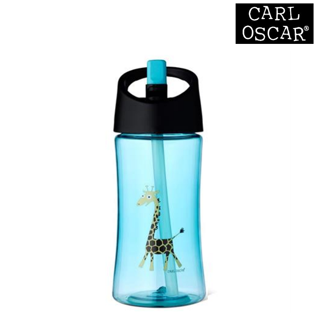 Lasten juomapullo Carl Oscar Blue Giraffe