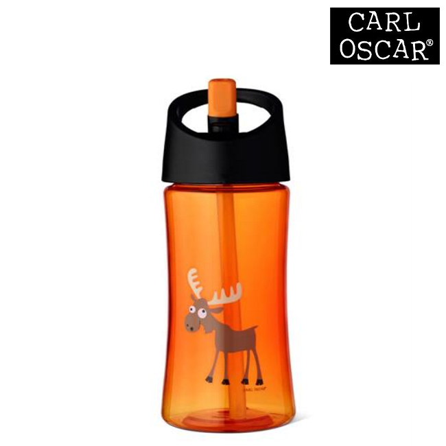 Lasten juomapullo Carl Oscar Orange Moose