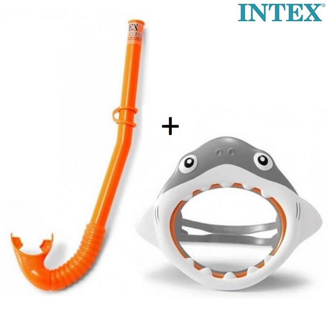 Lasten uimamaski ja snorkkeli Intex Shark