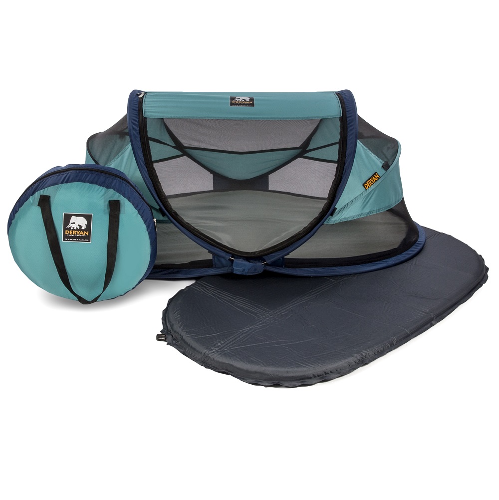 Matkasänky Deryan Baby Luxe Ocean Blue