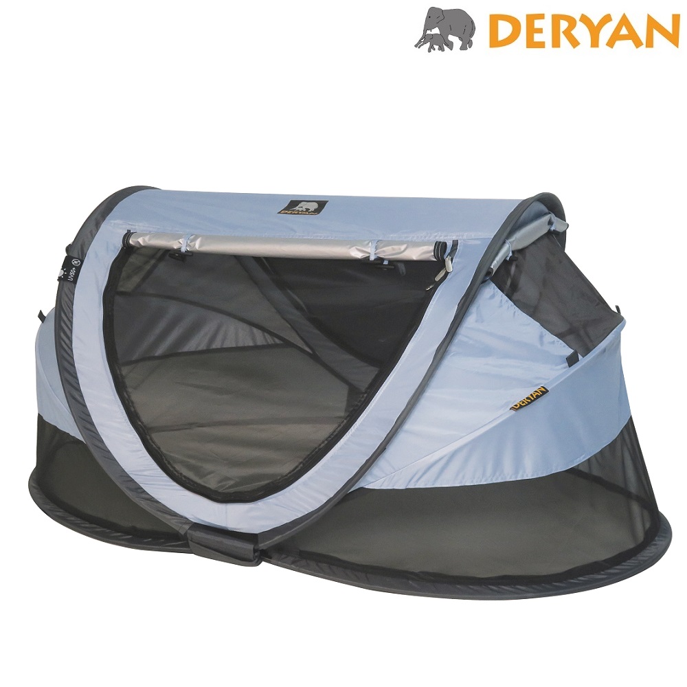 Matkasänky Deryan Toddler Luxe Sky Blue