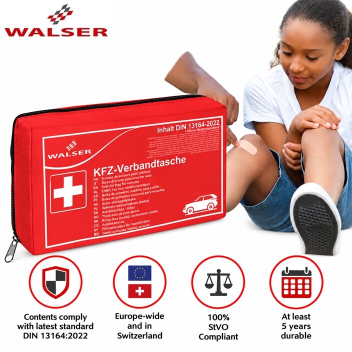Ensiapupakkaus Autoon - Walser Car First Aid Kit