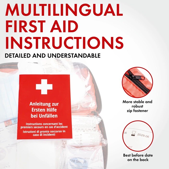 Ensiapupakkaus Autoon - Walser Car First Aid Kit