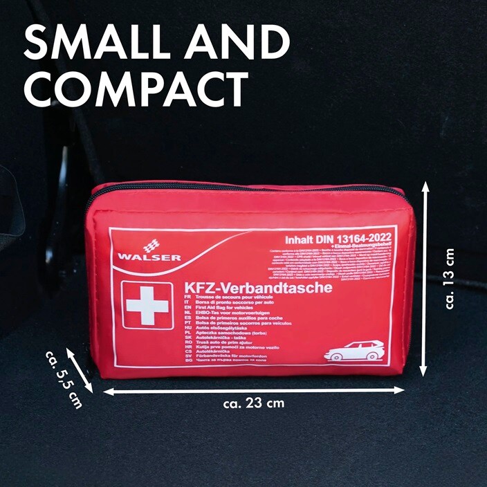 Ensiapupakkaus Autoon - Walser Car First Aid Kit