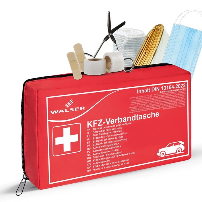 Ensiapupakkaus Autoon - Walser Car First Aid Kit