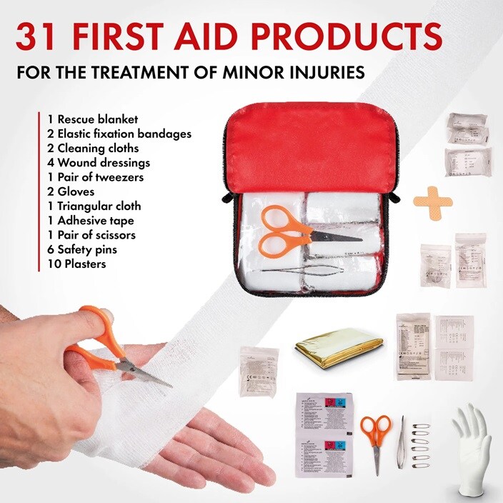 Ensiapupakkaus - Walser Premium Firs Aid Kit Outdoor