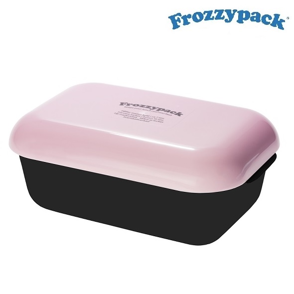 Lasten eväsrasia jonka kannessa kylmäkalle Frozzypack Nordic Pink