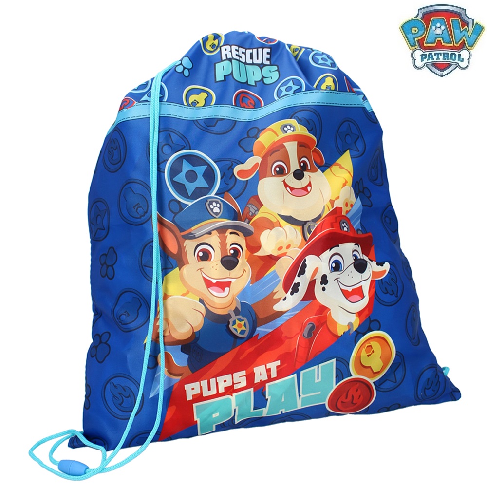 Lasten jumppakassi ja nyörikassi Paw Patrol Pupastic Days Lasten jumppakassi ja nyörikassi Paw Patrol Pupastic Days