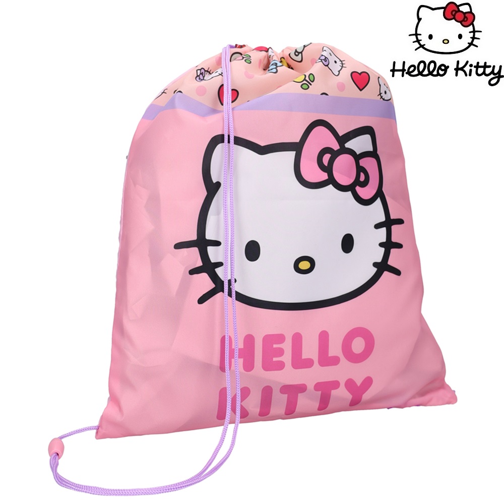 Lasten jumppakassi ja nyörikassi Hello Kitty Sweet Charm Lasten jumppakassi ja nyörikassi Hello Kitty Sweet Charm