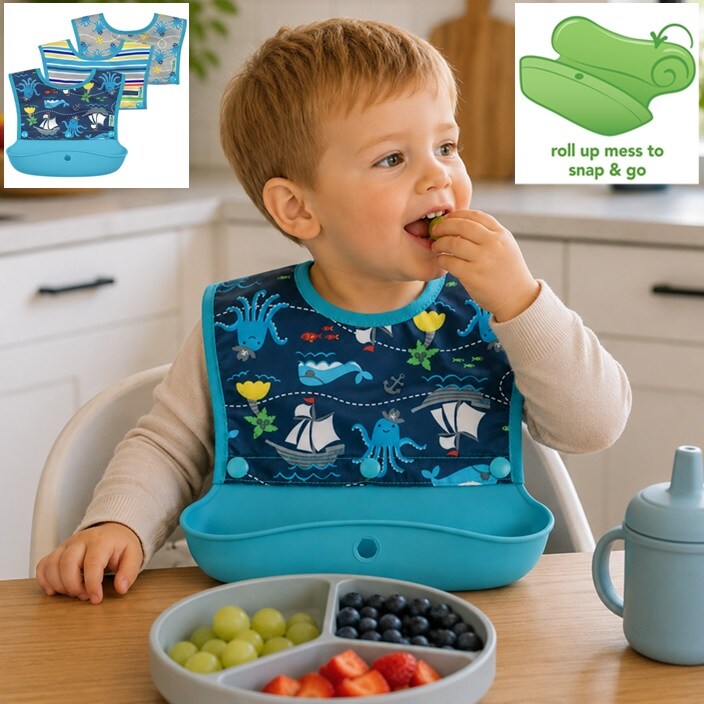 Ruokalappu - Green Sprouts Snap & Go Pirates
