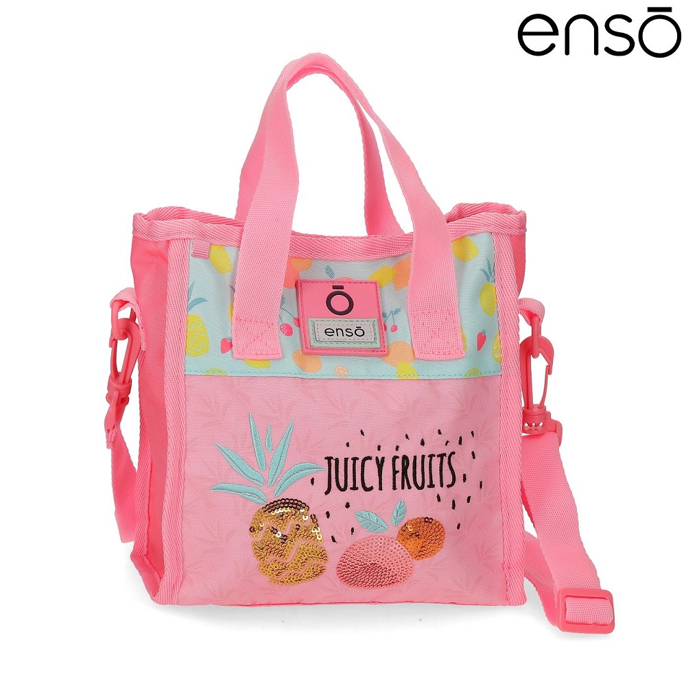 Lasten olkalaukku Enso Juicy Fruits Shopper