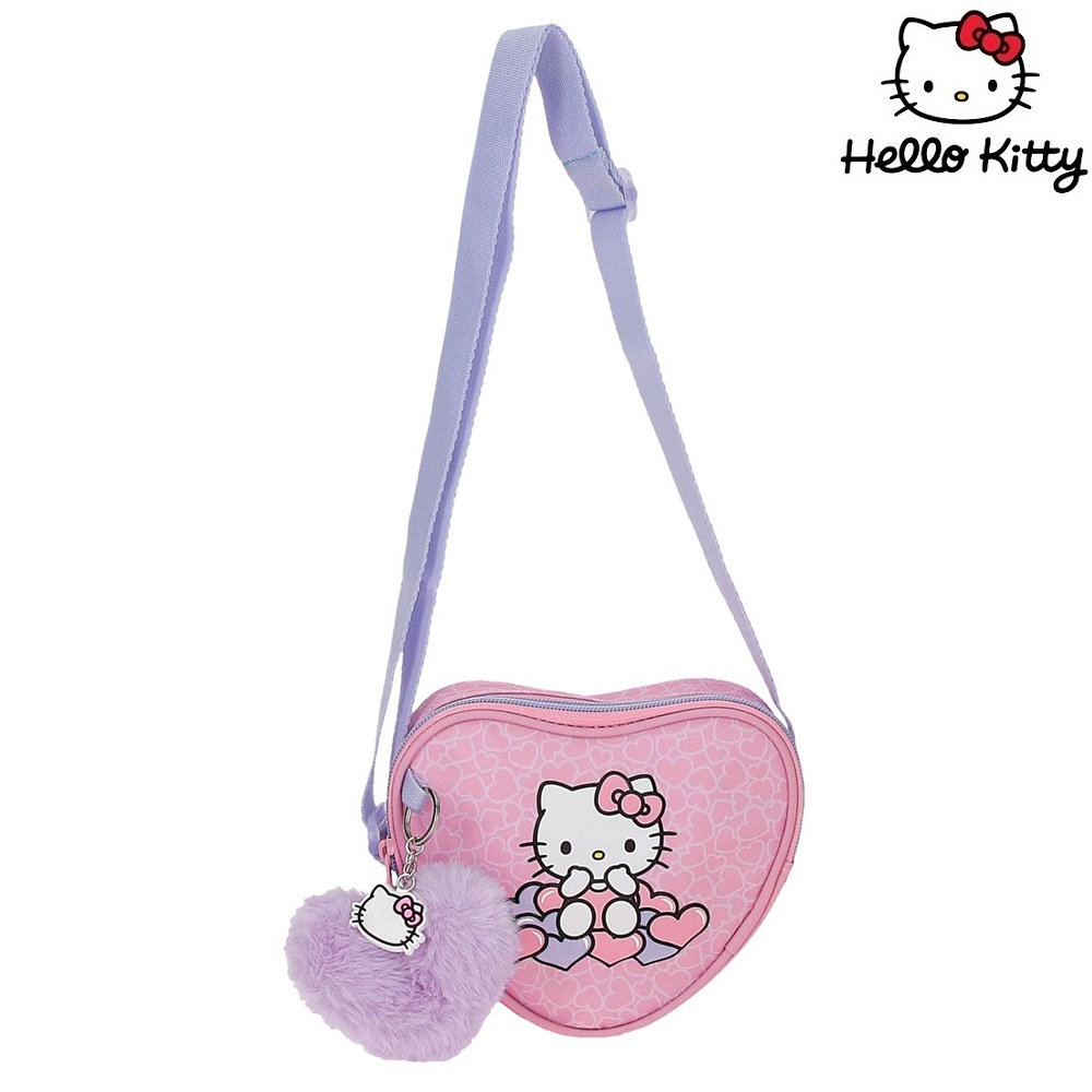 Lasten olkalaukku Hello Kitty Hearts And Dots Lasten olkalaukku Hello Kitty Hearts And Dots