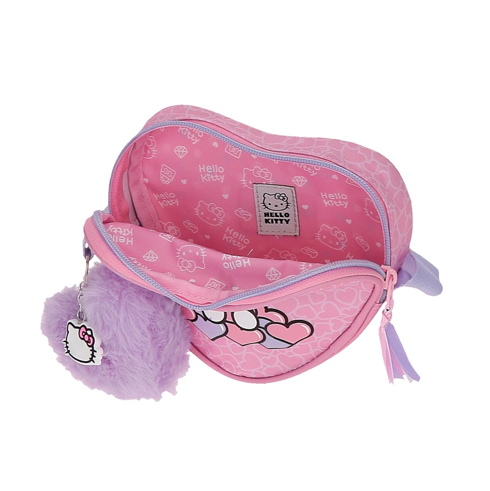 Lasten olkalaukku Hello Kitty Hearts And Dots
