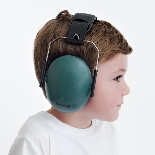 Lasten kuulonsuojaimet Banz Bubzee Kids Dark Green
