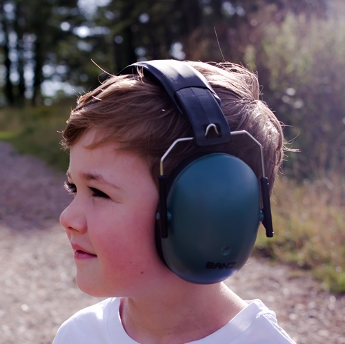 Lasten kuulonsuojaimet Banz Bubzee Kids Dark Green