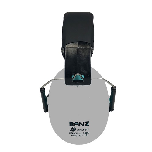 Lasten kuulonsuojaimet Banz Bubzee Kids Grey