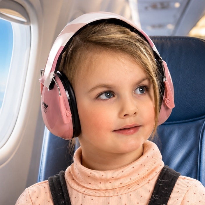 Lasten kuulonsuojaimet Reer SilentGuard Kids Pink