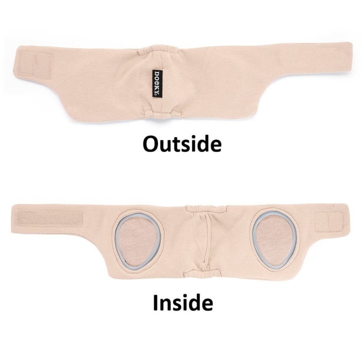 Vauvan Kuulosuojus - Dooky Headband Beige