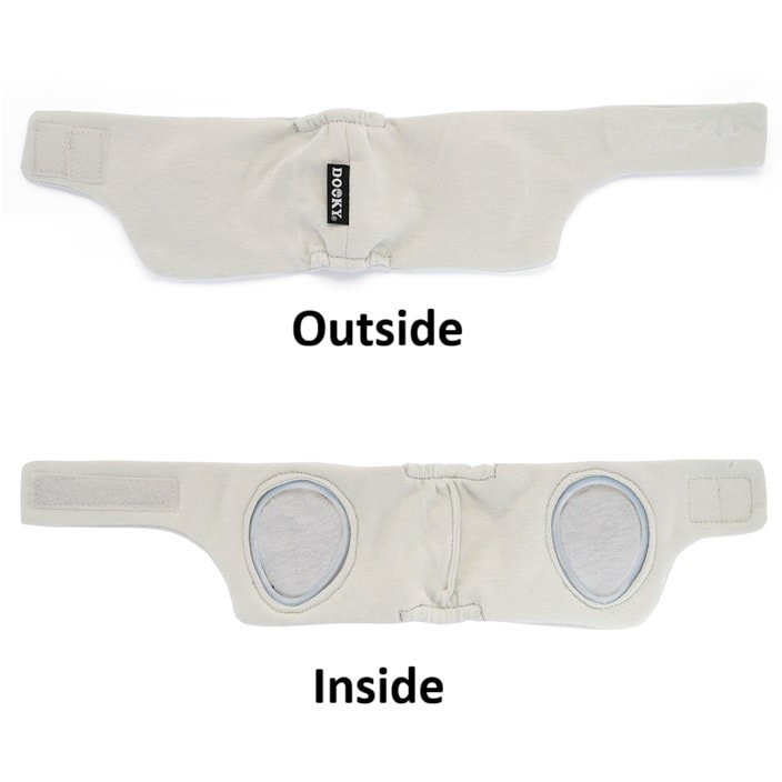 Vauvan Kuulosuojus - Dooky Headband Grey