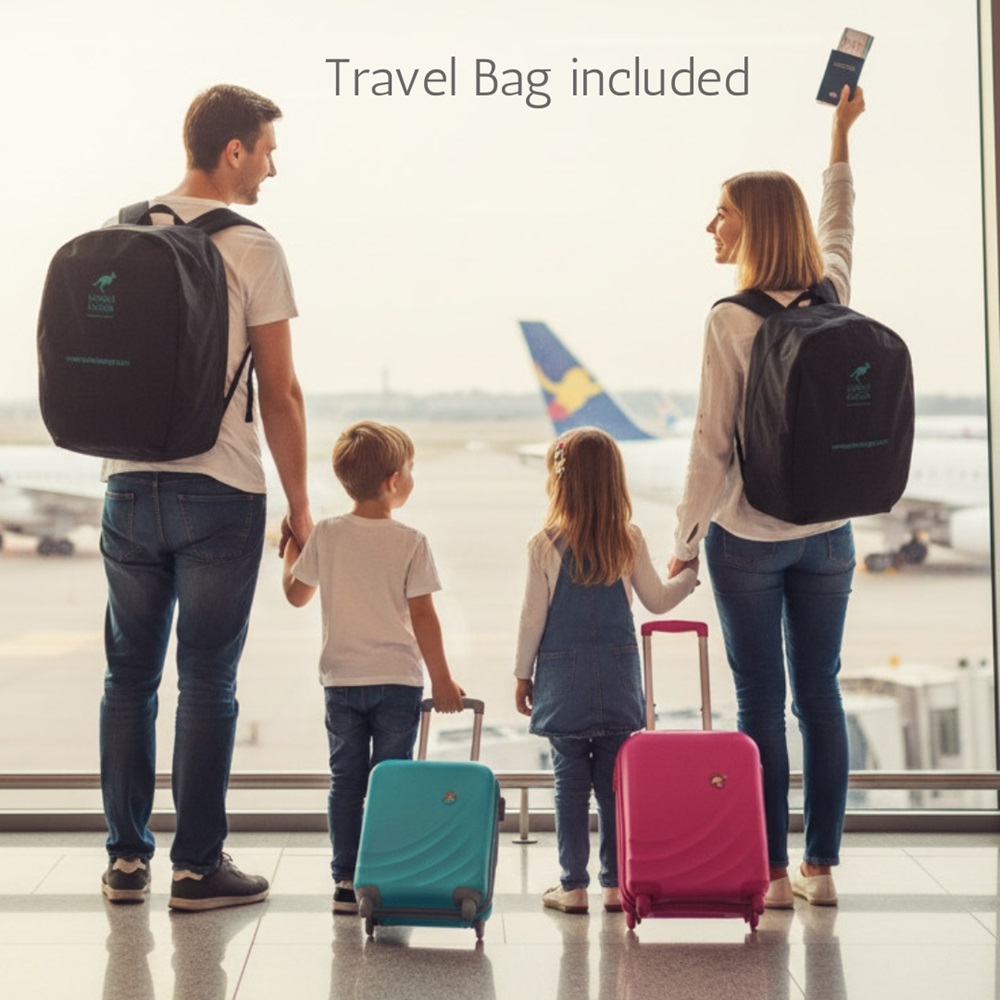 Taitettava Turvaistuin - Urban Kanga Wallaroo Grow