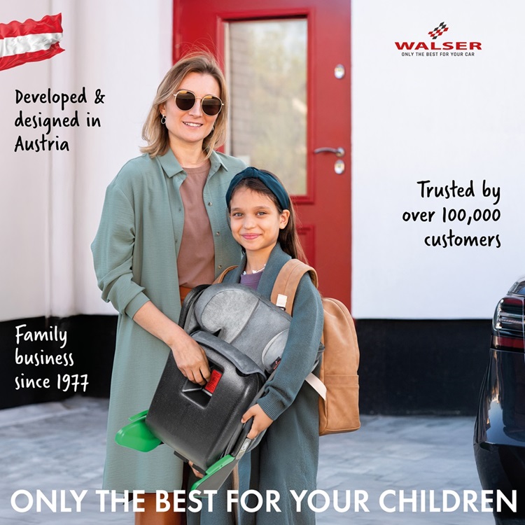 Taitettava Turvaistuin - Walser Noemi 2.0 Red
