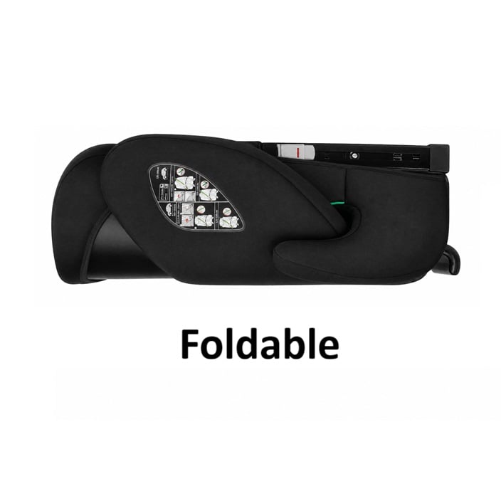 Taitettava turvaistuin autoon Walser Numa 2-in-1 Isofix