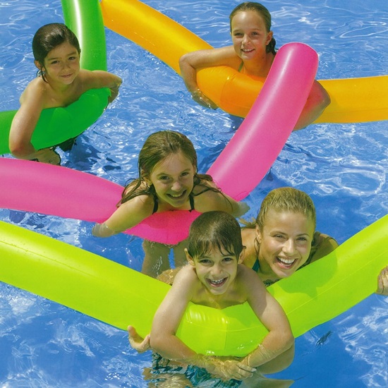 Intex Twist Tubes Orange and Yellow