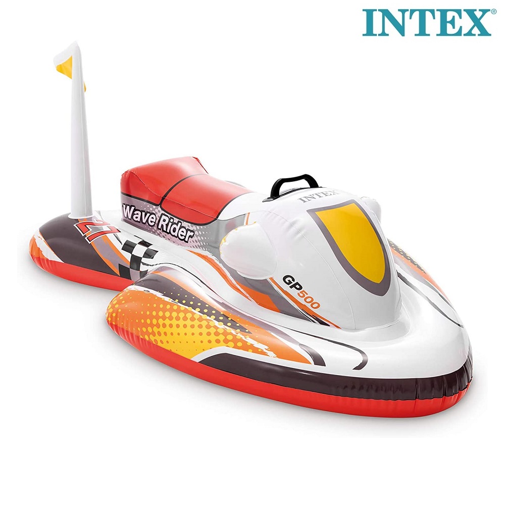 Lasten vesilelu skootteri Intex  Ride-on Wave Rider punainen