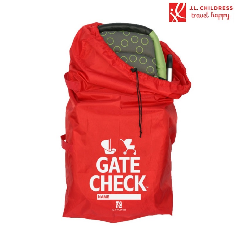 Kuljetuslaukku turvakaukalolle Gate Check punainen