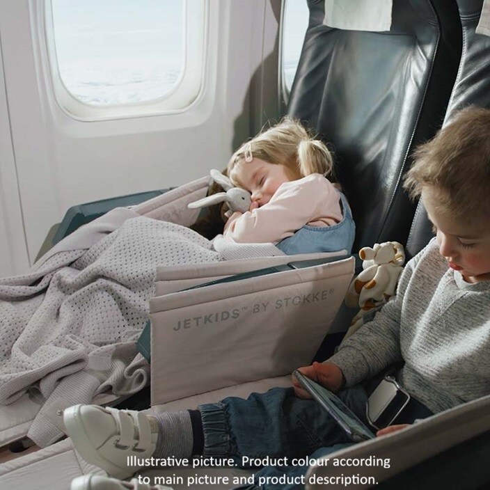 Lasten Matkalaukku & Matkasänky - Stokke Jetkids BedBox Arctic Blue