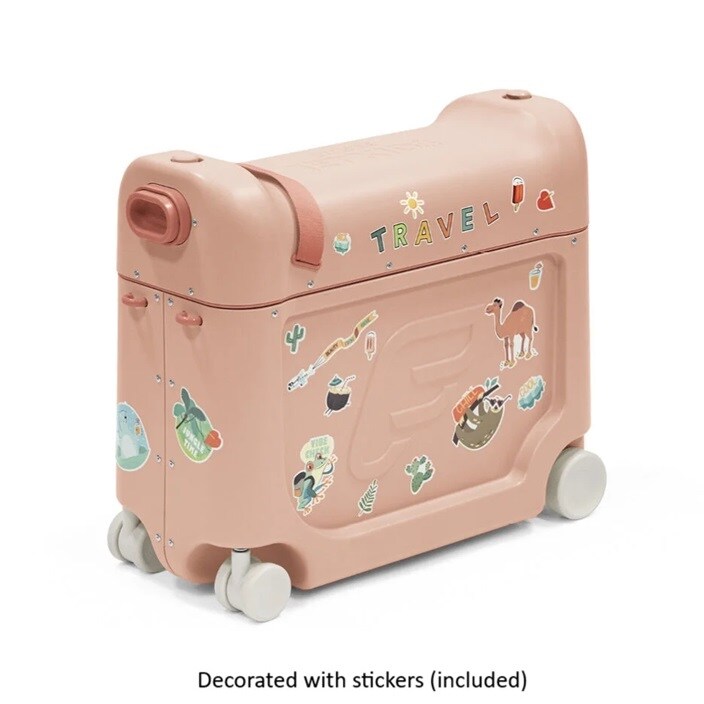 Lasten Matkalaukku & Matkasänky - Stokke JetKIds BedBox Coral Pink