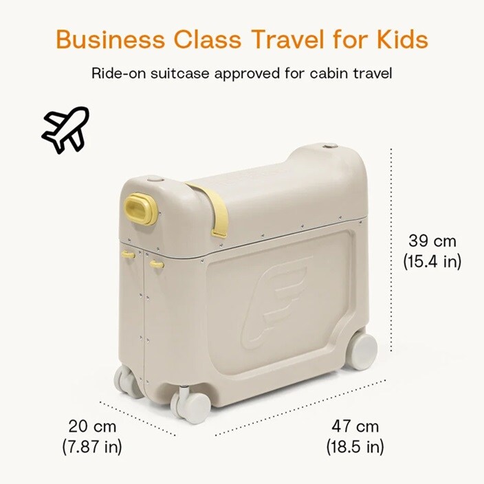 Lasten Matkalaukku & Matkasänky - Stokke JetKids Moonglow White