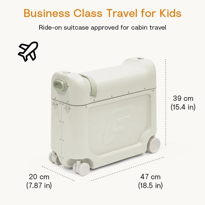 Lasten Matkalaukku & Matkasänky - Stokke JetKids BedBox Sea Green